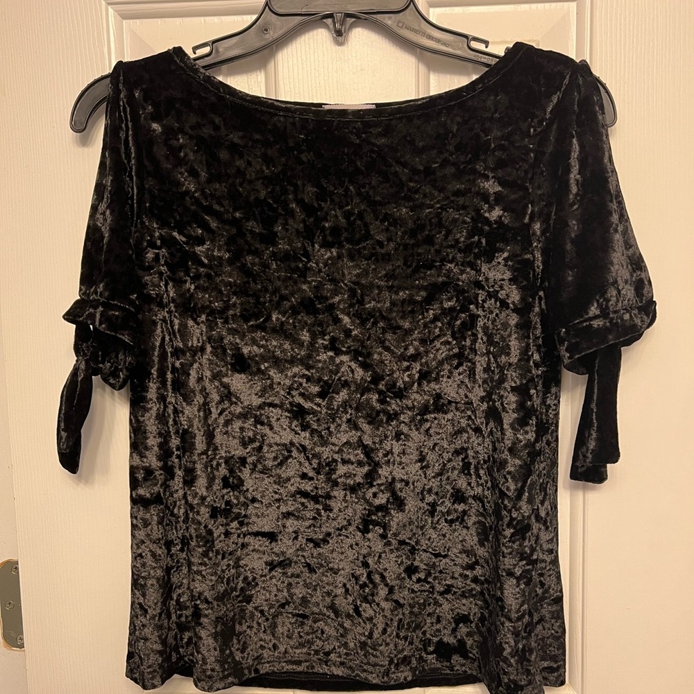 Black Velvet Shirt